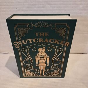 New The Nutcracker Wooden Box Large Storage Home Decor Decoration Christmas